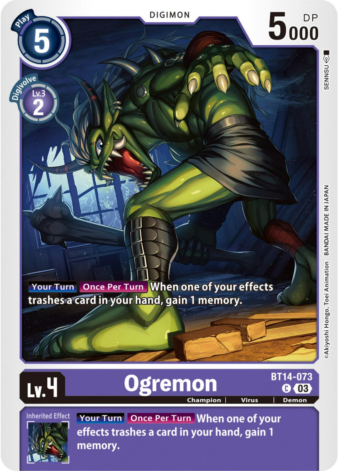 Ogremon #BT14-073