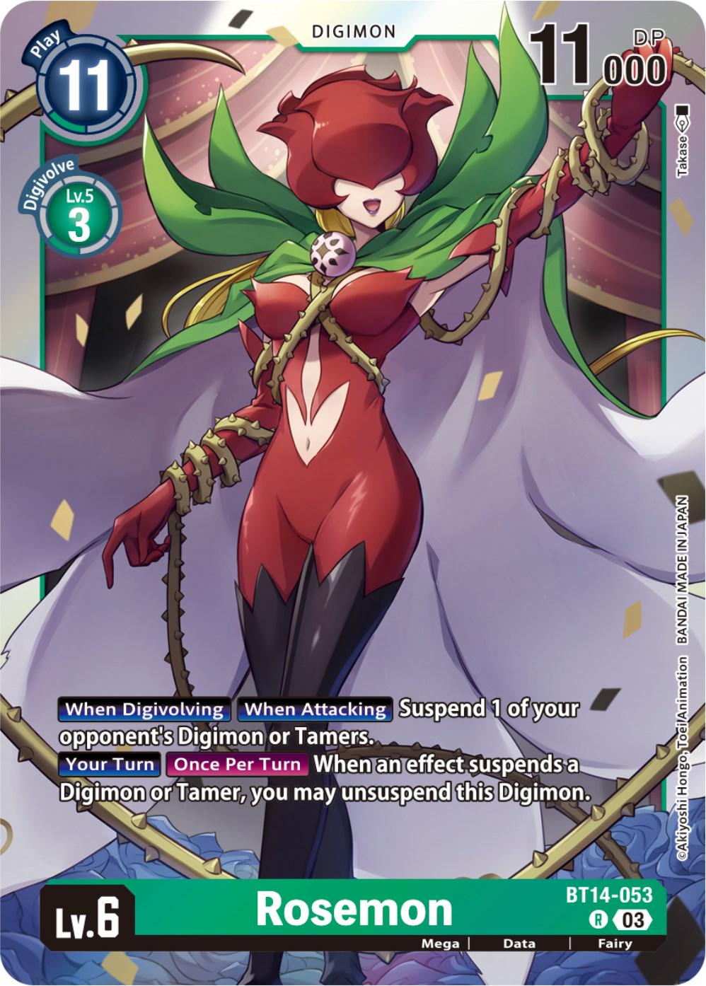 Rosemon [Foil] #BT14-053