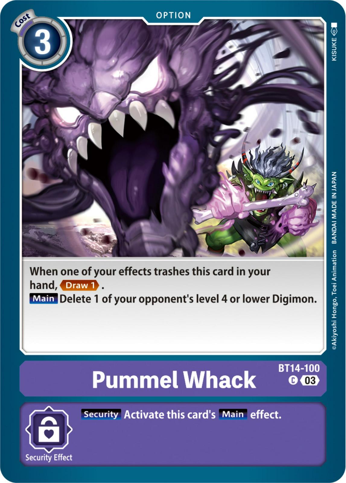 Pummel Whack #BT14-100