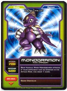 Monodramon #DM-003