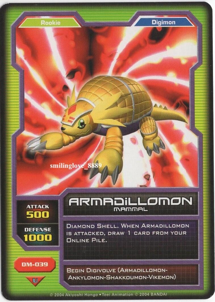 Armadillomon #DM-039