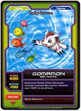 Gomamon #DM-038