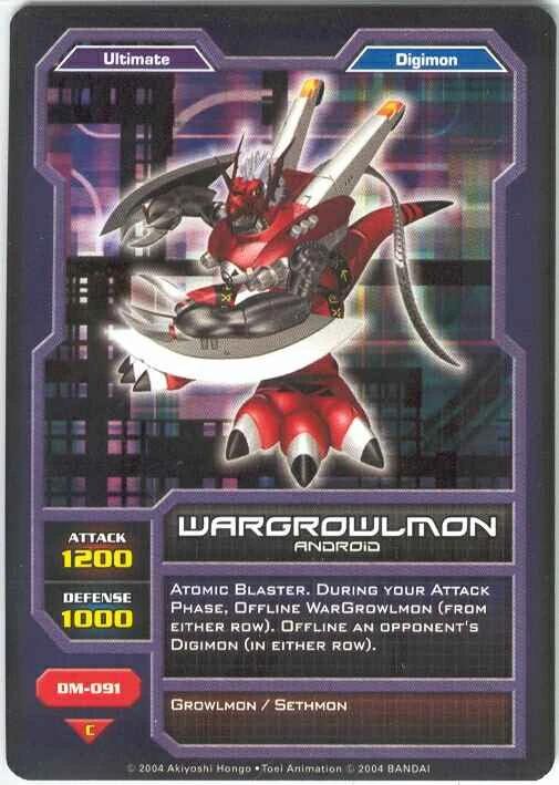 WarGrowlmon #DM-091