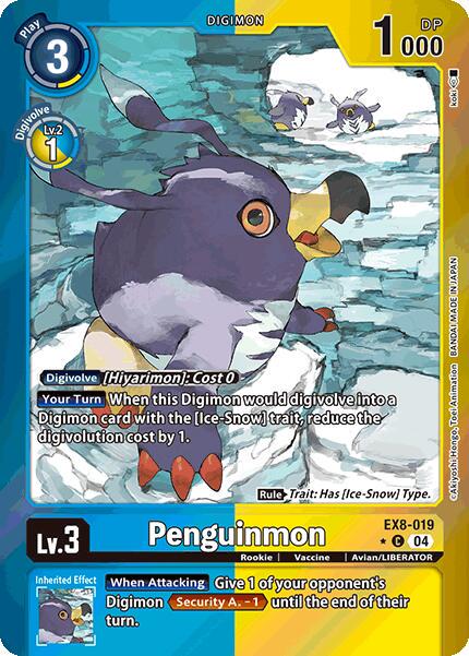 Penguinmon [Limited Foil] #EX8-019