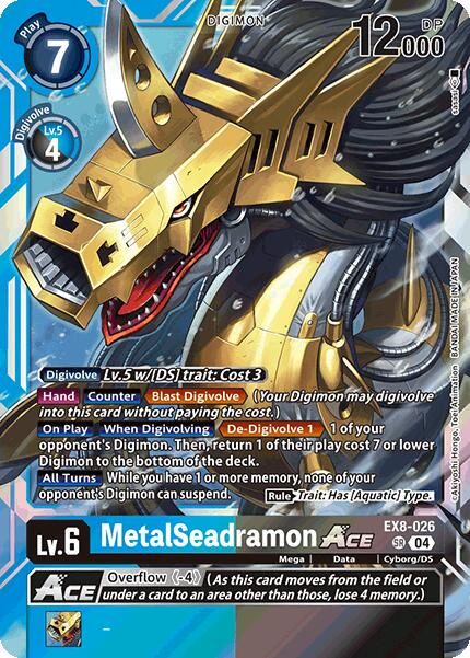 MetalSeadramon ACE [Foil] #EX8-026