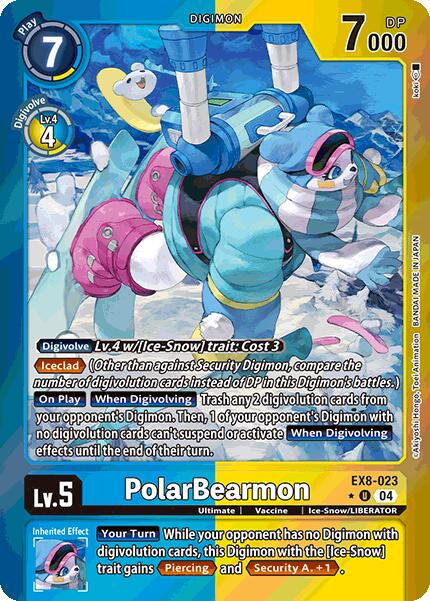 PolarBearmon [Limited Foil] #EX8-023