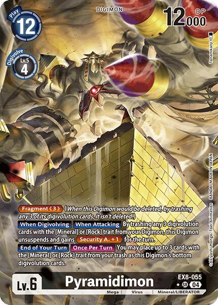 Pyramidimon [Alternate Art Foil] #EX8-055