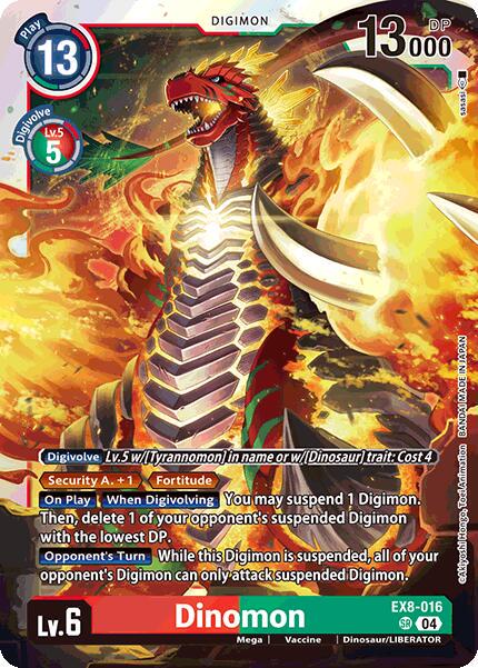 Dinomon [Foil] #EX8-016