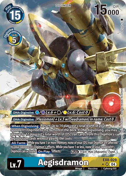 Aegisdramon [Alternate Art Foil] #EX8-029