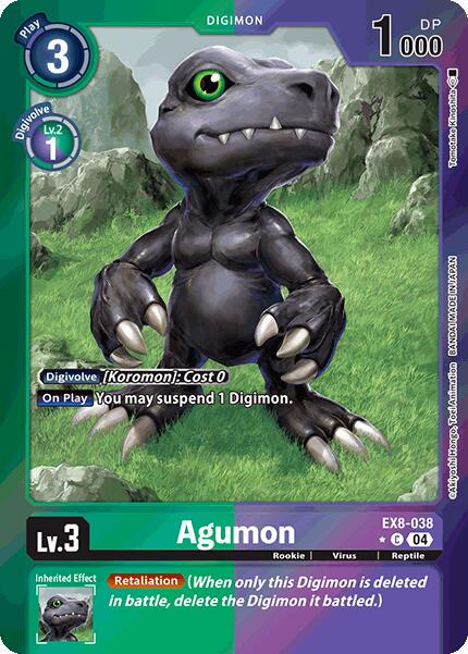 Agumon [Limited Foil] #EX8-038