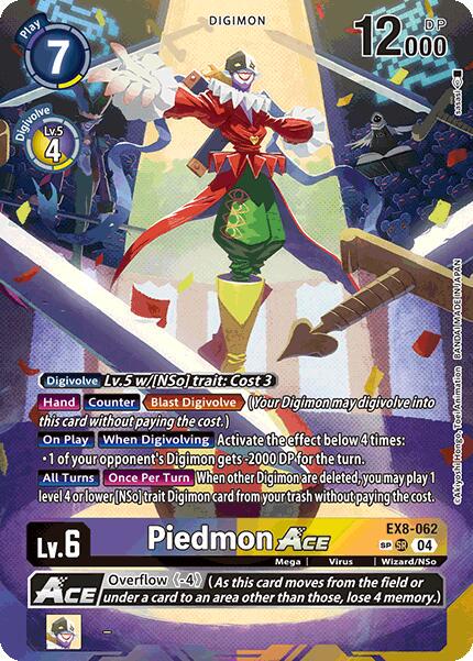 Piedmon ACE [Textured Foil] #EX8-062