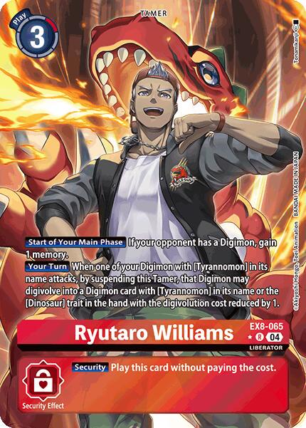 Ryutaro Williams [Alternate Art Foil] #EX8-065