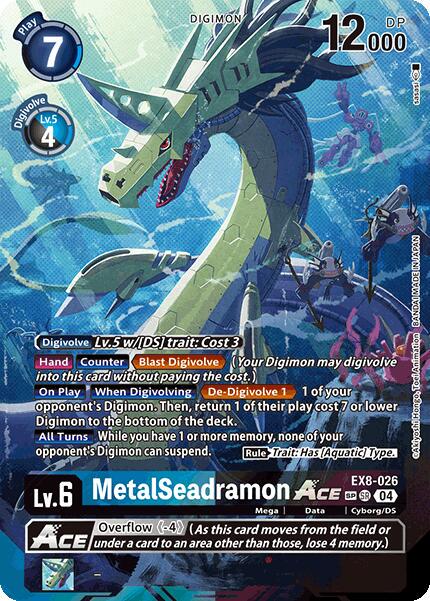 MetalSeadramon ACE [Textured Foil] #EX8-026