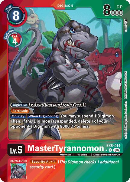 MasterTyrannomon [Limited Foil] #EX8-014