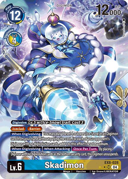 Skadimon [Alternate Art Foil] #EX8-028
