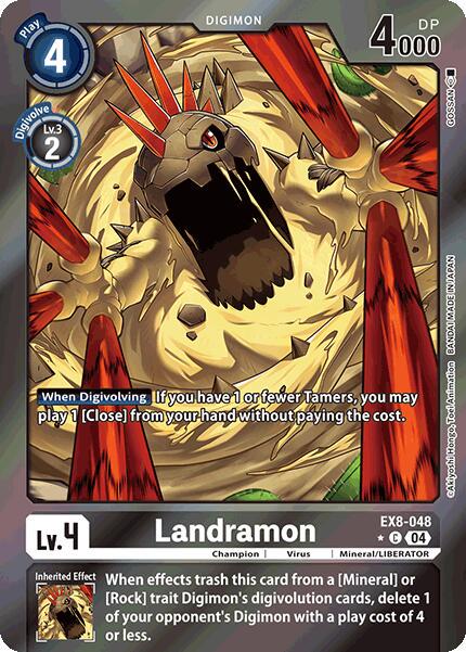 Landramon [Limited Foil] #EX8-048