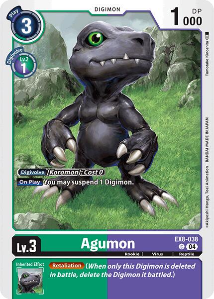Agumon #EX8-038