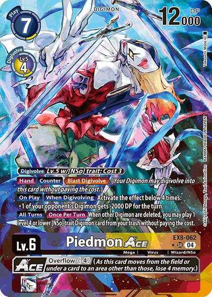 Piedmon ACE [Alternate Art Foil] #EX8-062