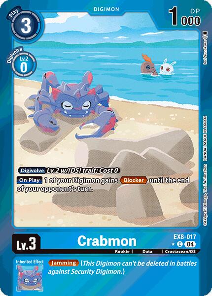 Crabmon [Limited Foil] #EX8-017