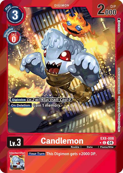 Candlemon [Limited Foil] #EX8-008