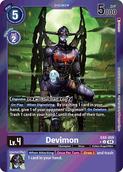Devimon [Limited Foil] #EX8-059