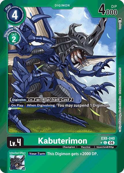 Kabuterimon [Limited Foil] #EX8-040