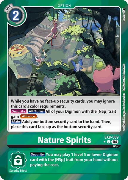 Nature Spirits [Limited Foil] #EX8-069
