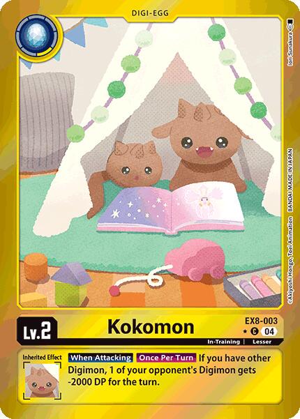 Kokomon [Limited Foil] #EX8-003