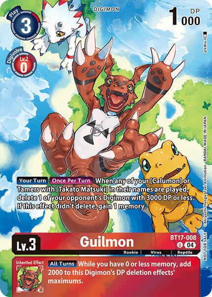 Guilmon [Legend Pack Box Topper Foil] #BT17-008