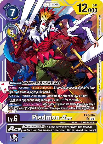 Piedmon ACE [Foil] #EX8-062