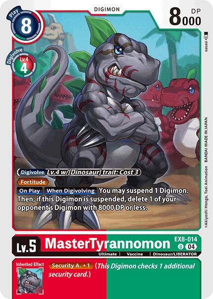 MasterTyrannomon #EX8-014