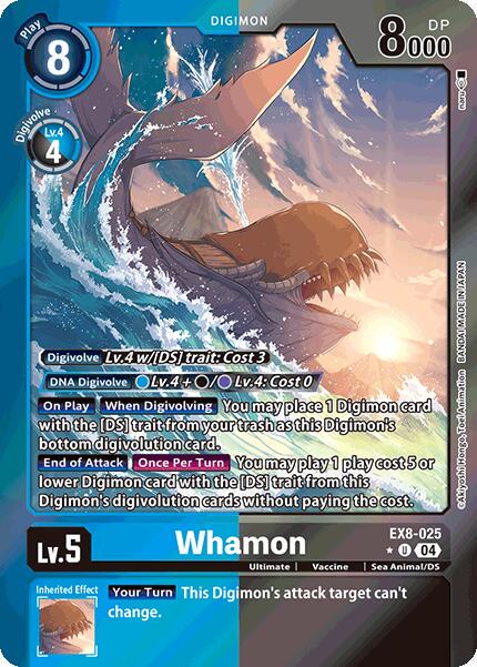 Whamon [Limited Foil] #EX8-025