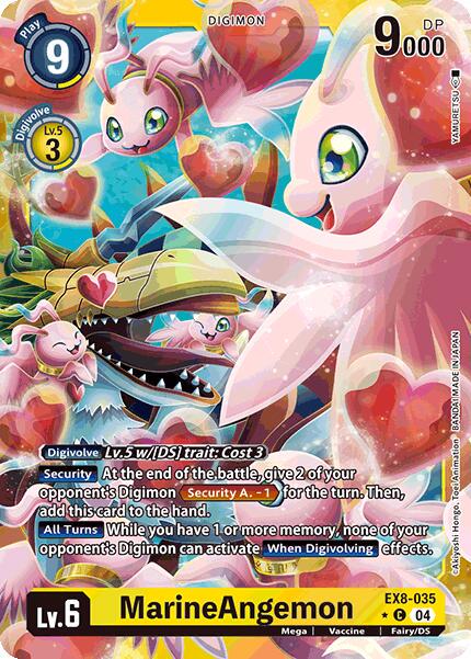 MarineAngemon [Limited Foil] #EX8-035