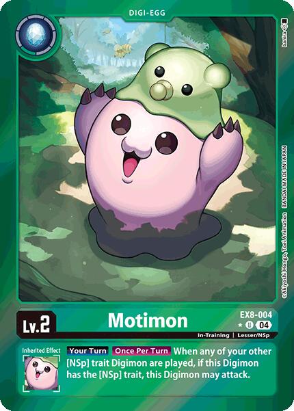 Motimon [Limited Foil] #EX8-004