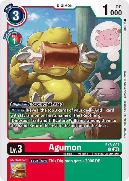 Agumon #EX8-007