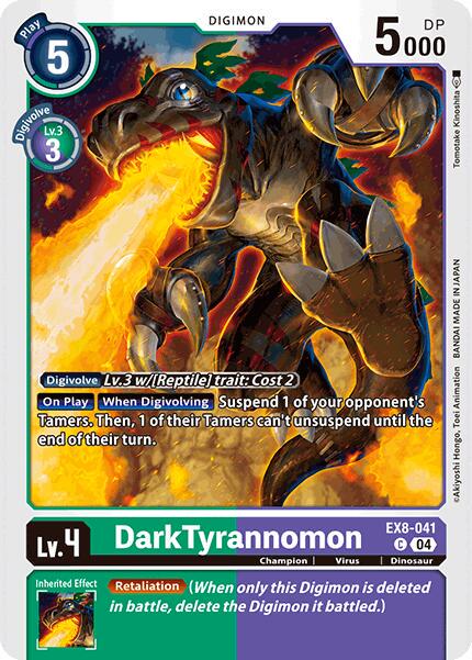 DarkTyrannomon #EX8-041