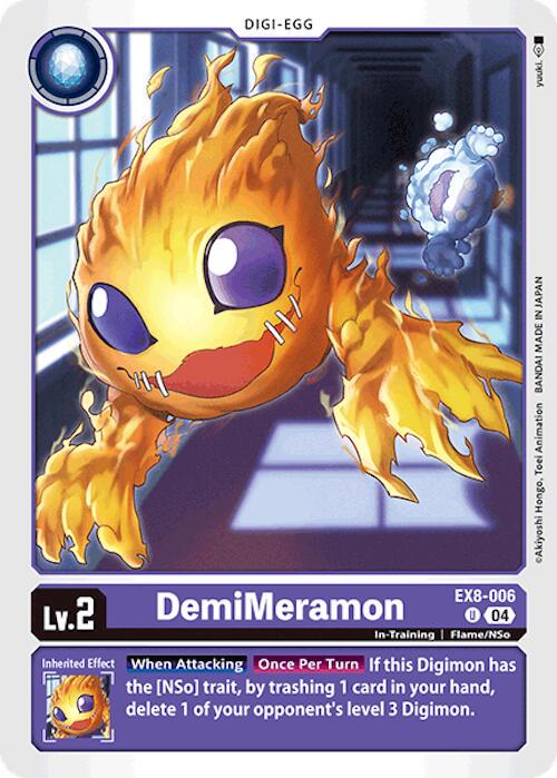 DemiMeramon #EX8-006