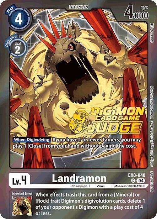 Landramon [Judge Pack Foil] #EX8-048