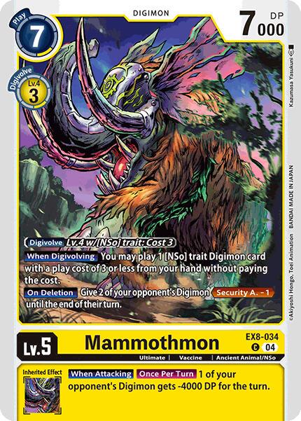 Mammothmon #EX8-034