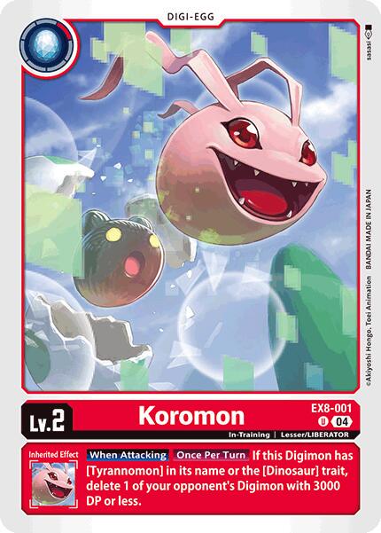 Koromon #EX8-001