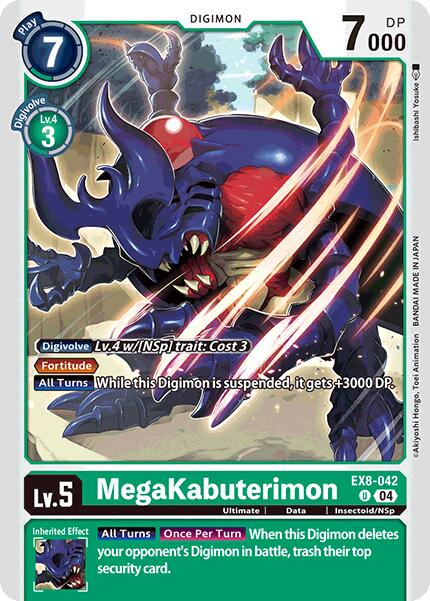 MegaKabuterimon #EX8-042