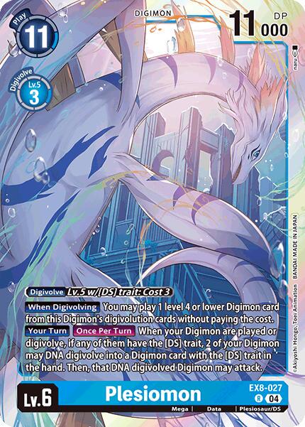 Plesiomon [Foil] #EX8-027