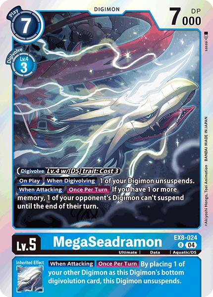 MegaSeadramon [Foil] #EX8-024
