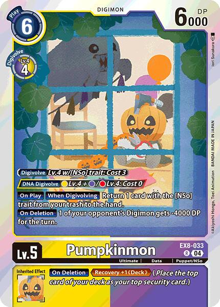 Pumpkinmon [Foil] #EX8-033