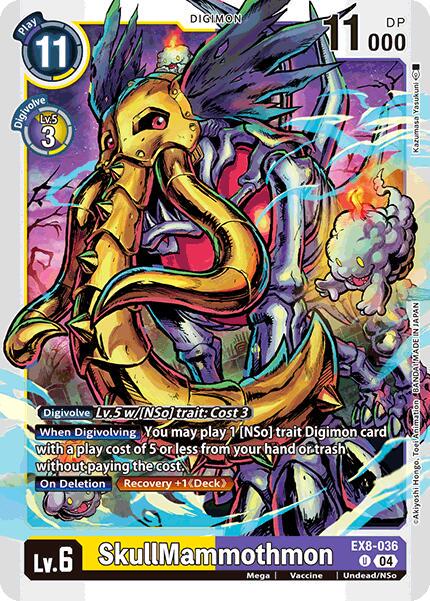 SkullMammothmon #EX8-036