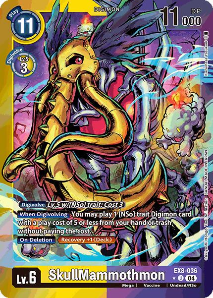 SkullMammothmon [Limited Foil] #EX8-036
