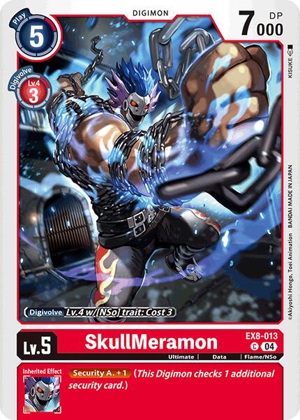SkullMeramon #EX8-013