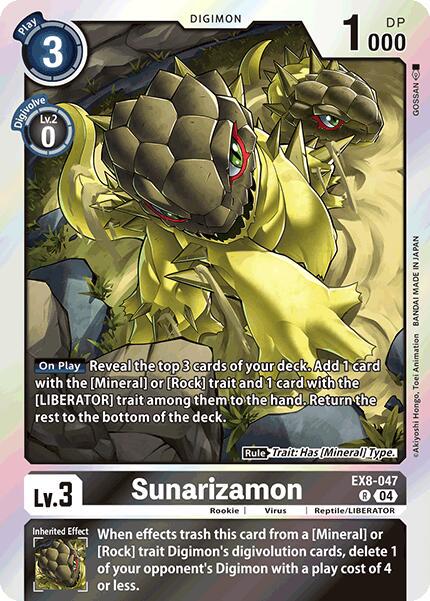 Sunarizamon [Foil] #EX8-047