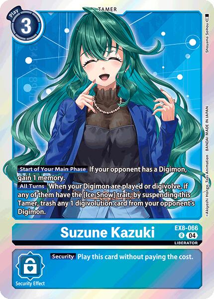 Suzune Kazuki [Foil] #EX8-066
