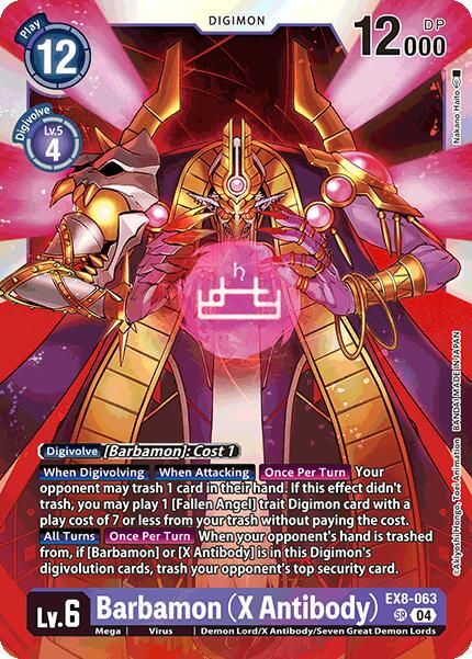 Barbamon [X Antibody Foil] #EX8-063